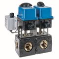 Product Image of 1-1/4" Brass 6-Way Diverting Valve Panel, Insulated