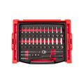 Product Image of 1/4" Drive 6-Point and 12-Point Socket and Ratchet Set with Open Top Drawer and Rack, 52-Piece (5/32-9/16")