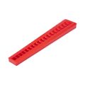 Product Image of 18-Tool 3/8" Drive Flare Nut Crowfoot Wrench Organizer Rack, Red (8-27mm)