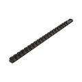 Product Image of 1/4" Drive x 18" Socket Rail, 20 Clips (Black)