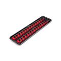 Product Image of 3/8" Drive 2-Rail Socket Organizer Set, Red (30-Tool)