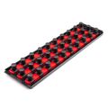 Product Image of 3/4" Drive 3-Rail Socket Organizer Set, Red (30-Tool)