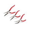 Product Image of Long Nose Pliers Set, 3-Piece (7, 8, 6" Bent)