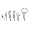 Product Image of Locking Pliers and Swivel C-Clamp Set (6-Piece)