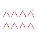 Product Image of Mini Pliers Set, 8-Piece (Needle Nose, Long Nose, Flat Nose, Cutting)