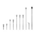 Product Image of 3/8" Drive Ratchet, L-Handle, and Breaker Bar Set (10-Piece)