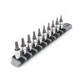 Product Image of 1/4" Drive Torx Bit Socket Set with Rail, 10-Piece (T6-T30)