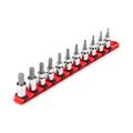 Product Image of 3/8" Drive Hex Bit Socket Set with Rail, 11-Piece (3-10mm)