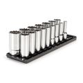 Product Image of 1/2" Drive Deep 12-Point Socket Set with Rails, 16-Piece (3/8-1-5/16")