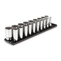 Product Image of 1/2" Drive Deep 12-Point Socket Set with Rails, 19-Piece (3/8-1-1/2")