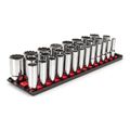 Product Image of 1/2" Drive Deep 12-Point Socket Set with Rails, 29-Piece (10-38mm)