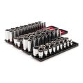 Product Image of 1/2" Drive 6-Point Socket Set with Rails, 78-Piece (3/8-1-5/16", 10-32mm)