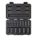 Product Image of 3/8" Drive Deep 6-Point Impact Socket Set with Case, 15-Piece (1/4-1")