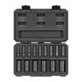 Product Image of 3/8" Drive Deep 12-Point Impact Socket Set, 15-Piece (1/4 - 1")