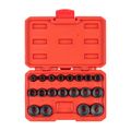 Product Image of 3/8" Drive 12-Point Impact Socket Set, 19-Piece (6 - 24mm)