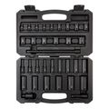 Product Image of 3/8" Drive 6-Point Impact Socket Set, 33-Piece (1/4-1")
