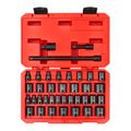 Product Image of 3/8" Drive 6-Point Impact Socket Set, 37-Piece (1/4-1", 6-24mm)