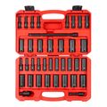 Product Image of 3/8" Drive Deep 6-Point Impact Socket Set, 37-Piece (1/4-1", 6-24mm)