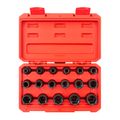 Product Image of 1/2" Drive 6-Point Impact Socket Set, 17-Piece (8-24mm)
