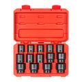 Product Image of 1/2" Drive 6-Point Impact Socket Set, 14-Piece (25-38mm)