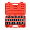 Product Image of 1/2" Drive 6-Point Impact Socket Set, 31-Piece (8-38mm)