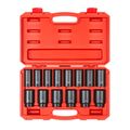 Product Image of 1/2" Drive Deep 6-Point Impact Socket Set, 14-Piece (25-38mm)