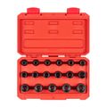 Product Image of 1/2" Drive 12-Point Impact Socket Set, 17-Piece (8-24mm)