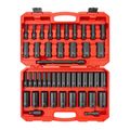 Product Image of 1/2" Drive Deep 6-Point Impact Socket Set, 45-Piece (5/16 - 1-1/4", 8-32mm)