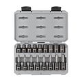 Product Image of 1/2" Drive Torx and External Star Impact Socket Set, 17-Piece (T30-T70, E10-E24)