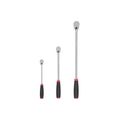 Product Image of 1/4, 3/8, 1/2" Drive Comfort Grip Long Ratchet Set, 3-Piece (9, 12, 18")