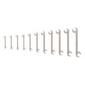 Product Image of Angle Head Open End Wrench Set, 11-Piece (1/4-3/4")