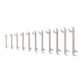 Product Image of Angle Head Open End Wrench Set, 11-Piece (3/8-1")