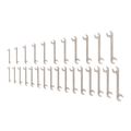 Product Image of Angle Head Open End Wrench Set, 27-Piece (3/8-1", 10-27mm)