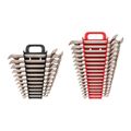 Product Image of Angle Head Open End Wrench Set with Holder, 27-Piece (3/8-1", 10-27mm)
