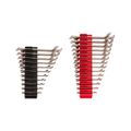 Product Image of Angle Head Open End Wrench Set with Modular Wrench Organizer, 25-Piece (1/4-3/4", 6-19mm)