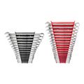 Product Image of Combination Wrench Set with Rack, 34-Piece (1/4 - 1", 6 - 24mm)