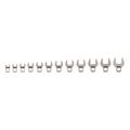 Product Image of 3/8" Drive Crowfoot Wrench Set, 12-Piece (8-19mm)