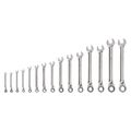 Product Image of Reversible 12-Point Ratcheting Combination Wrench Set, 15-Piece (1/4-1")