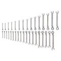 Product Image of Reversible 12-Point Ratcheting Combination Wrench Set, 34-Piece (1/4-1", 6-24mm)