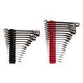 Product Image of Reversible 12-Point Ratcheting Combination Wrench Set with Modular Wrench Organizer, 34-Piece (1/4-1", 6-24mm)
