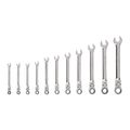 Product Image of Flex Head 12-Point Ratcheting Combination Wrench Set, 11-Piece (1/4-3/4")