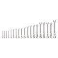 Product Image of Flex Head 12-Point Ratcheting Combination Wrench Set, 19-Piece (6-24mm)