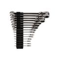 Product Image of Flex Head 12-Point Ratcheting Combination Wrench Set with Modular Wrench Organizer, 15-Piece (1/4-1")