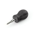 Product Image of 3-in-1 Stubby Phillips/Slotted Driver (#1 x 3/16", Black)