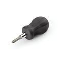 Product Image of 3-in-1 Stubby Phillips/Slotted Driver (#2 x 1/4", Black)