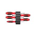 Product Image of Slotted Screwdriver Set w/ Black Modular Organizers - 4" Shanks, 5-Piece (1/8"- 3/8")