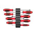 Product Image of Phillips Screwdriver Set w/ Black Modular Organizers - 4", 8" Shanks, 8-Piece (#0 - #4)