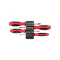 Product Image of Phillips Screwdriver Set w/ Black Modular Organizers - 4" Shanks, 4-Piece (#0 - #3)