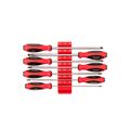 Product Image of Slotted Screwdriver Set w/ Red Modular Organizers - 8" Shanks, 7-Piece (4 -14mm)