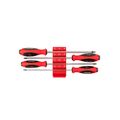 Product Image of Slotted Screwdriver Set w/ Red Modular Organizers - 8" Shanks, 4-Piece (4 - 8mm)